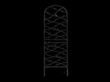 4 Pack Metal Garden Trellis 86.7" x 19.7" Rustproof Trellis for Climbing Plants Outdoor Flower W1586P268069