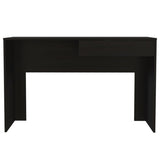 Black Wengue 1-Drawer Computer Desk B06280446