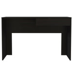 ZUN Black Wengue 1-Drawer Computer Desk B06280446