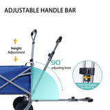 Collapsible Wagon Cart Foldable,Wagons Carts Foldable with Wheels with Drink Holders,for W321P269223