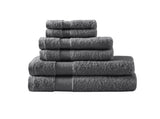 100% Egyptian Cotton 6 Piece Towel Set B03599360