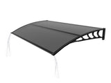 Awning for Door Entrance with Drainage Sink, 40x60 Inch Window Canopy Exterior, UV Rain Snow 40055087