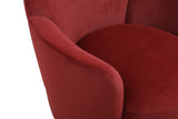 Velvet Swivel Barrel Chair, Swivel Accent Chairs Armchair for Living Room, Reading Chairs for W1361116856