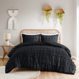 Full/Queen Clip Jacquard Comforter Set B035P203262