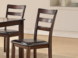 Classic Style 6pcs-Dining Set Rectangle Table 4 Side Chairs And Bench Dining Room Furniture MDF HS00F2547-ID-AHD