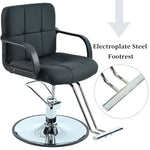 ZUN Barber Chair,Salon Chair for Hair Stylist,Stylist Chair with Heavy Duty Pump Adjustable WF318034BAA