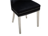 Erica with stainless steel Legs Black 808857623171