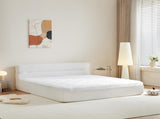 All in One Queen Mattress & Bed Frame 15 Inch Queen Size Mattresses in a Box with Cool Fabric W1359P364812