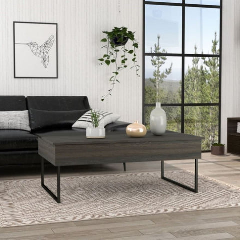 ZUN Chester Lift Top Coffee Table B128P148898