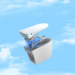 ZUN Smart Toilet with Voice Control and Bubble Shield, Heated Bidet Seat, Portable toilet with bidet W1872P209921