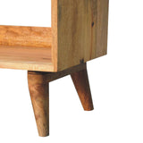 Oak-ish Nordic Storage Bench B182P166670