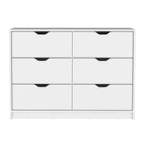Basilea 4 Drawers Dresser, 2 Cabinets -White B20092139