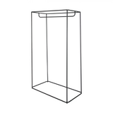 Hanging Closet Organizer, 1-Tier, Grey Pumice, 36 in Wide 70607705