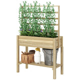 Raised Garden Bed/Garden Bed Galvanized Planter 41395062