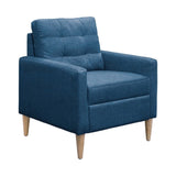 Tufted back Accent Chair B035P265947