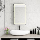 Rectangle Medicine Cabinet Mirror Bathroom Mirror Storage Wall Mounted Medicine Mirror Cabinet W688P210792