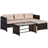 Pieces Patio Furniture Set 01499926