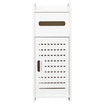 ZUN Bathroom Storage Cabinet with One Door Model Two White 08791029