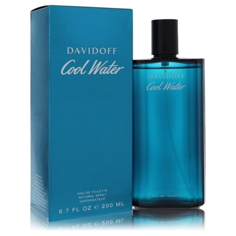 Cool Water by Davidoff Eau De Toilette Spray 6.7 oz for Men FX-459945