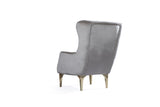 ZUN Lust Modern Style Chair in Taupe B009139104