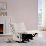ZUN Lazy , Rotatable Modern Lounge with a Side Pocket, Leisure Upholstered Sofa , Reading W1278108562