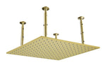 ZUN 20"x20" Shower Head Stainless Steel Bathroom Showerhead Ceiling Mount W1272110213