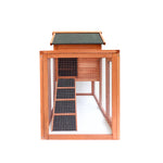 ZUN Easily-assembled wooden Rabbit house Chicken coop kennels 25777602