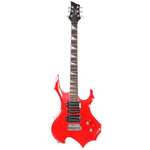 ZUN Flame Shaped Electric Guitar with 20W Electric Guitar Sound HSH Pickup 44303352