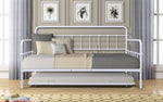 ZUN Metal Frame Daybed with trundle W42738221