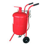 ZUN Mini 10 Gallon Portable Air Sandblaster Sand Blaster Kit High Pressure Tank Red 96071535