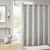 ZUN Floral Shower Curtain B035129329