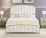 ZUN King Size Bed Frame,Upholstered Platform Bed & High headboard with Wood Slat Support,No Box Spring W1708137166