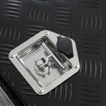 ZUN 24 "Aluminum Five Pattern Toolbox Single Lock Black 16650665