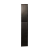 ZUN Freestanding Cabinet with Inadjustable Shelves and two Doors for Kitchen, Dining Room,black W33165048