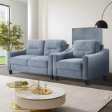 ZUN Couch Comfortable Sectional Couches and Sofas for Living Room Bedroom Office Small Space W2121137238