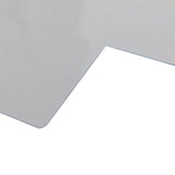ZUN PVC Matte Home-use Protective Mat for Floor Chair Transparent 98880453