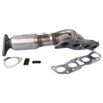 ZUN Manifold Catalytic Converter with Gaskets for Nissan Frontier XE Extended Cab Pickup 2-Door 68396619