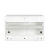 ZUN Stackable Wall Mounted Storage Cabinet, 31.50" D x 15.75" W x 19.69" H, White W33167276