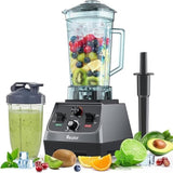 ZUN VEWIOR 2200W Blenders for Kitchen, Professional Blender with 68oz Tritan Container & 27oz To-Go Cup, 93597969