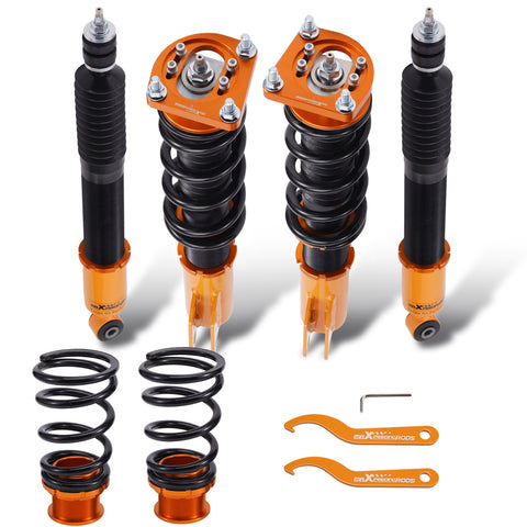 ZUN 24 Ways Adjustable Damper Coilover Suspension Kit for Ford Mustang 4th 1994-2004 Convertible/Coupe 73517272