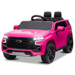 ZUN Dual Drive 12.00V 7A.h with 2.4G Remote Control HL588 Chevrolet Tahoe SUV Pink 45083026