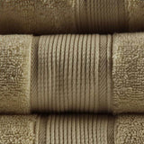 ZUN 100% Cotton 8 Piece Antimicrobial Towel Set B03599334