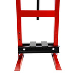 ZUN 6 Ton Hydraulic Shop Floor Press, with pressure gauge Steel H-Frame Shop Press with Steel Plates W1239124307