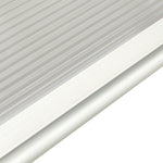 ZUN 200 x 96 Household Application Door & Window Awnings Canopy Silver & Gray Bracket 52463595
