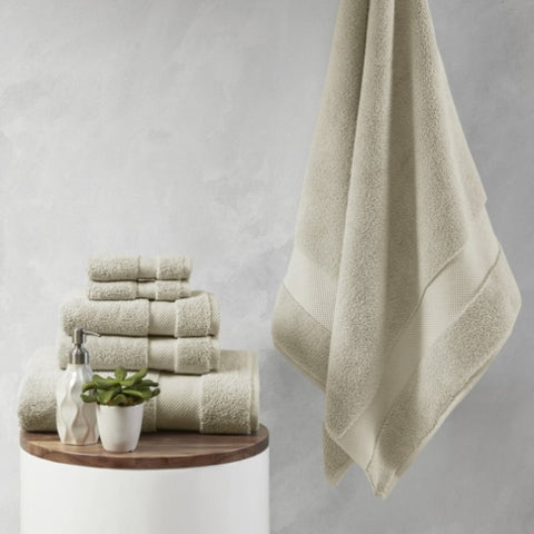 ZUN 1000gsm 100% Cotton 6 Piece Towel Set B03599345