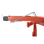 ZUN Drywall Panel hoist Drywall Lift Rolling Panel Hoist Jack Lifter 16ft Red Color W465137159