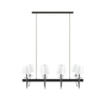 ZUN 8-Light Traditional Chandelier with Drum Shades B03595699