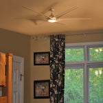 ZUN 100" Ceiling Fans With Lights And Remote W1340131155