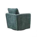 ZUN Upholstered 360 Degree Swivel Chair B035118607