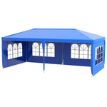 ZUN 9.6' x 19.1' Gazebo Canopy Party Tent , Blue 25858818